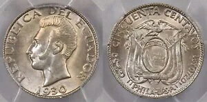 �G�N�A�h�� 1930 50 �Z���^�{�X �C�[�O������ PCGS MS 64 �t�B��-USA PC1461 �R���o�C�� �V�b�s