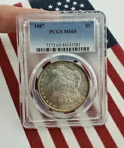 1887 PCGS MS65 K h 1 h oeB Eh C[On