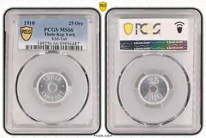 �O���[�������h �g�D�[�� �J�b�v ���[�N 25 �z�΃g�[�N�� 1910 �N KM#Tn6 PCGS MS66 �g�b�v �|�b�v ??