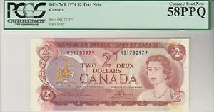 1974 �J�i�_��s $2 - �e�X�g RS ���� PCGS Choice AU-58