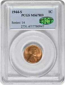 1944-S J[ Zg MS67RD PCGS (CAC)