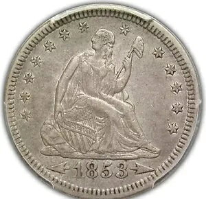 1853 A[Y Ah CY V[ebh oeB NH[^[ PCGS XF 45 ǂ̓~[gĂ܂