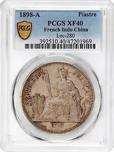 tX̃ChVi 1 sAXg 1898-A PCGS: XF40B #C460