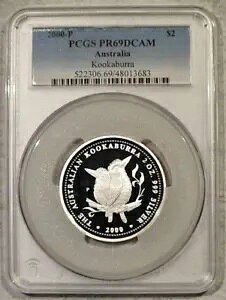 2000 I[XgA v[t 2 IX .999 Vo[CJZ~ - PCGS PR 69 DCAM