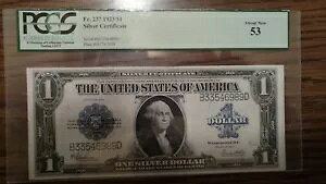 Fr-237 1923 $1.00 Vo[ؖ PCGS Vi 53 ɂāB