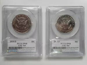 2014 P&D �N���b�h �P�l�f�B �n�C�����[�t PCGS SP68/68 50 ���N�L�O�Z�b�g Mac ���F�ς�