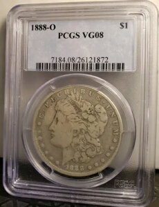 1888-O MORGAN DOLLAR-VAM 7A!- PCGS VG08 -VSS LABEL- �q�b�g���X�g 40 & �������Z�b�g!