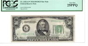 �_���l2102-G* $50 1934 �_�[�N �O���[�� �V�[�� �A�M������s�� PCGS ���ɏ㎿ 25 PPQ