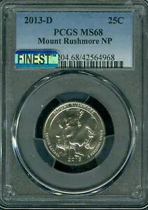 2013 D }Eg VA NH[^[ PCGS MS68 PQ MAC ō & X|bgX *