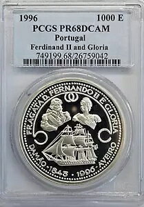 1996 |gK .925 Vo[ D.tFih II уOA tQ[g PCGS PR68 v[tD