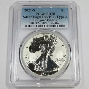 2021 S PCGS PR70 o[X v[t - ^Cv 2 - 1 IX Vo[ AJ C[O #46905A
