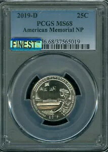 2019 D AJ A NH[^[ PCGS MS68 PQ ōWXg[ MAC X|bgX *