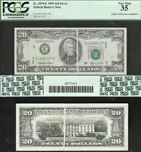 $20 1993 FRN ڂ + SȃK^[tH[hG[ PCGS VF 35