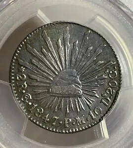 1847/6 GO PM ���L�V�R 2 ���A����݃N���X�I�[�o�[���t PCGS AU