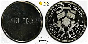TOGO Uniface 5000 t 1977 Vo[ PCGS SP67 gCA XgCN Mtg. 10
