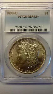 1890 O [K Vo[ _[ PCGS MS 63+ {̑fGȊOςB ZXR90O