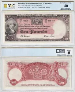 �I�[�X�g�����A 1954 �N�[���Y/�E�B���\�� �e�� �p�E���h - PCGS XF40