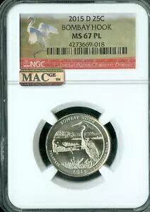 2015 D {xC tbN NH[^[ NGC MS67 PL PQ 2ND ō MAC X|bgXB