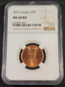 2011 fB 1/2 n[t ptB - NGC MS 68 RD