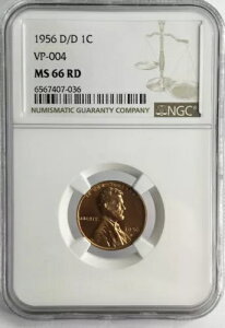 1956-D/D J[ EB[g RPM-12 MS66 RD NGC - J[ EB[g G[
