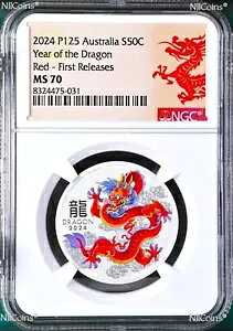 2024 Vo[hS NGC MS70 1/2 IX RC J[ bh