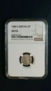 1888 CMX 3 yX NGC AU55 3P RC̔iŔ̔܂!