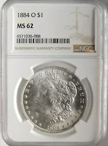 1884-O $1 [K Vo[ h NGC MS62 #6571036-088 (~g / ڂ̖!)