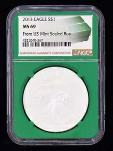 2013 S$1 AJ Vo[ C[O NGC MS-69 O[ RA čǐ {bNX