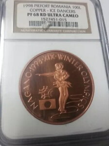 󏭂 1998 [}jA Rbp[ 100 Lei PiedfBp^[ IsbN tBMA XP[g NGC PF 68