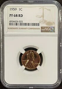 1959 čv[t J[LOZ^[ - NGC ɂ PF68 RD - ƂĂfGł!