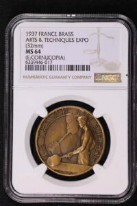1937 �N�|�p�Z�p������A�[���f�R ���_�� - �K���X�����@ - NGC MS 64