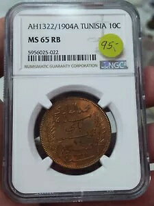 �`���j�W�A ���n���}�h 4 �� �u�����Y AH1322//1904 A 10 �Z���^�C�� NGC MS65 RB KM# 229 (034)