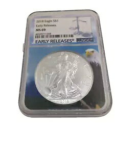 2018 Eagle S$1 [X NGC MS69 - Eagle Core