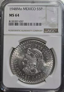 1948 Mo LVR NGC MS64 Vo[ 5 y\ S5P VR y\ NAEebN RC MS-64