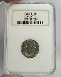 1943 D �j�b�P�� �W�F�t�@�[�\�� NGC MS-67