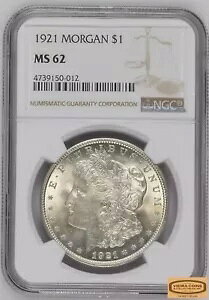 1921 K h 1 hANGC MS62 - #B37223