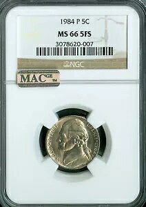 1984 P WFt@[\ jbP NGC MS66 FS PQ 2 Ԗڂ̍ōO[h MAC X|bgXB