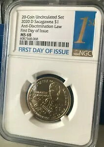 2020 D $1 �T�J�K�E�B�A���ʋ֎~�@ NGC MS 68 FDOI ���ɍ����O���[�h