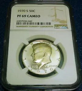 1970-S NGC PF69 �J���I 50C �P�l�f�B �n�[�t�_���[ #040