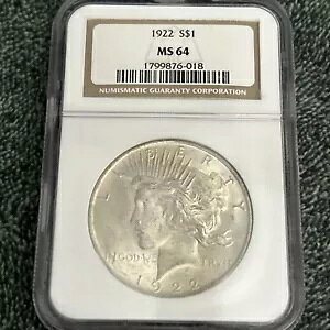 1922 Na 1 h NGC MS 64