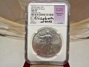 2018 $1 AJ Vo[ C[O NGC MS70 s GUxX W[Y # C 2169