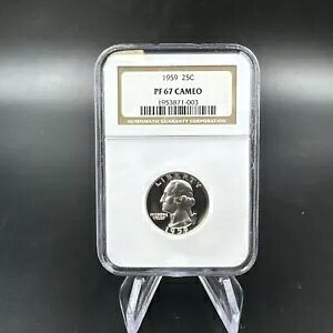 1959 Vg Vo[ NH[^[ tBftBA - NGC PF67 JI TCg zCg