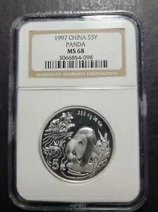 1997 �`���C�i �p���_ BU 1/2 �I���X .999 �V���o�[ NGC MS68 5 ���R�C���A�C���J�v�Z������