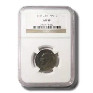�C�M���X �W���[�W5�� �V�����O 1934 KM-833 NGC AU 58