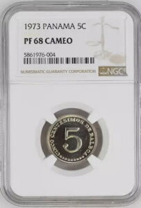 1973 pi} 5 ZeVX - NGC PF 68 CAMEO - ERC
