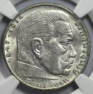 1937-F �h�C�c 2 �}�[�N NGC MS62