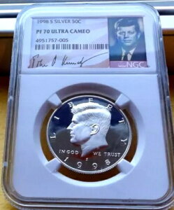 1998-S NGC PF70 Eg JI Vo[ PlfB n[t_[ 50c -005