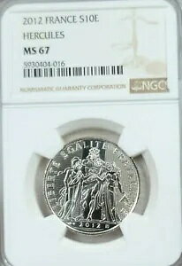2012 tX Vo[ 10 [ S10E wNX NGC MS 67 uCWO X^[ WF r[eB