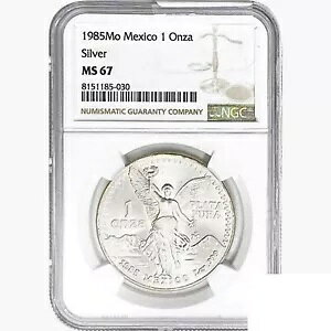 1985�� 1�I���X�V���o�[ ���L�V�J�[�m�X �I���U �R�C�� NGC MS67