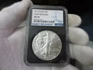 2017 Silver Eagle NGC MS70 [X ubN RA